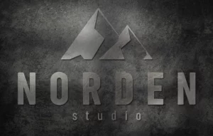 Metallic Logo Mockup PSD