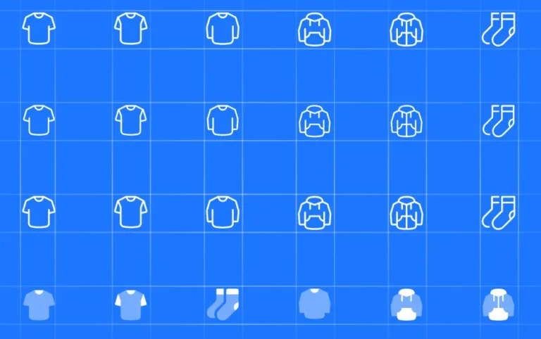 Minimal Clothing Icons Figma
