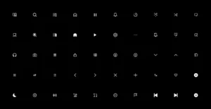 50+ Media Icons For Mobile