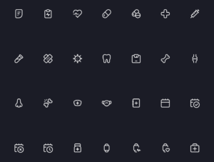 98 Health And Medical Icons (4 Styles)