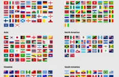 250+ World Flags (And Emoji) Pack