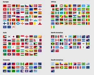 250+ World Flags (And Emoji) Pack