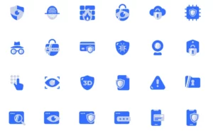 24 Editable Security Icons Figma