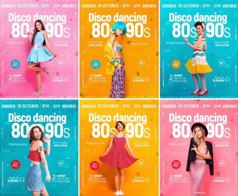 Club Flyer & Party Poster Template PSD