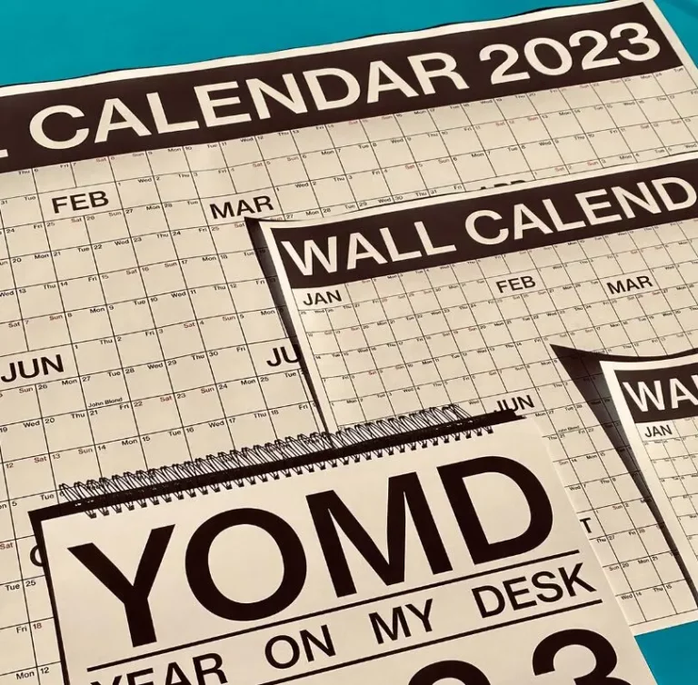 Wall & Desk PDF Calendars 2023
