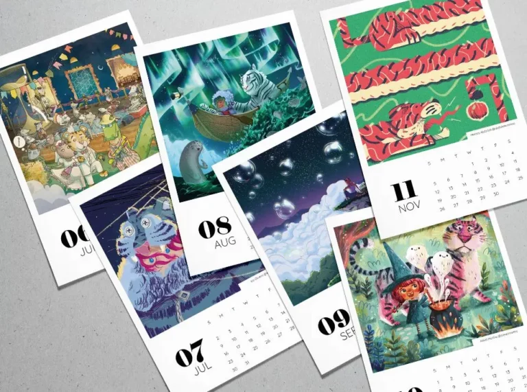 Elegant 2023 PDF Calendar