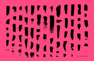 60 Ink Brushes For Photoshop