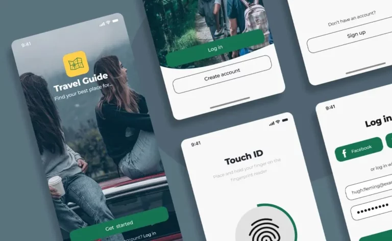 Travel App Figma UI Kit