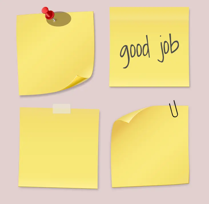 Minimal Paper Memo Mockup Figma