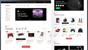 E-commerce Wesbite UI UX Design Figma