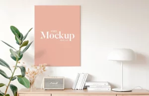 Minimalist Wall Art Mockup