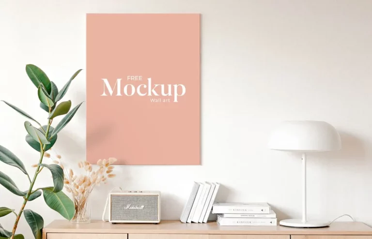 Minimalist Wall Art Mockup