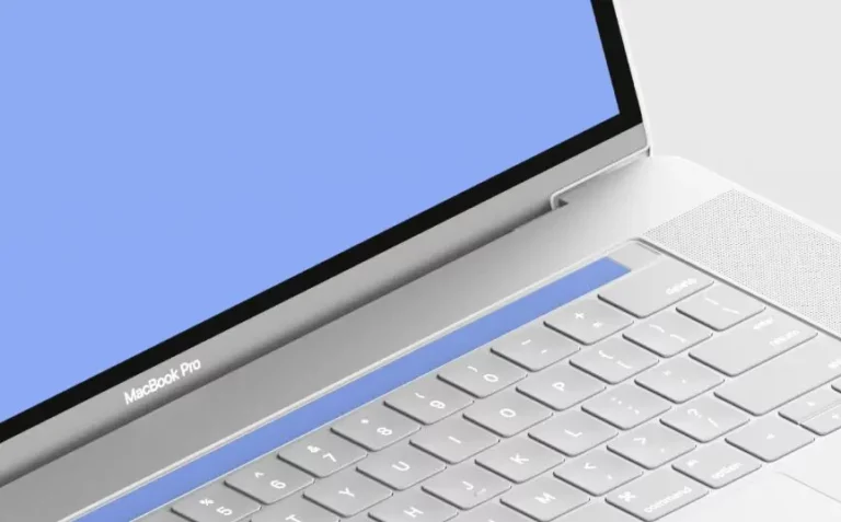 Editable High Quality MacBook Pro 16 PSD Mockup