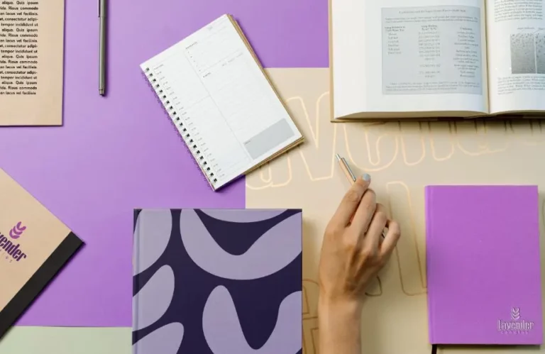 Realistic Notes PSD Mockup