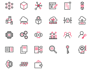 54 Blockchain Icons Figma