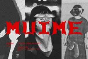MUIME Display Font