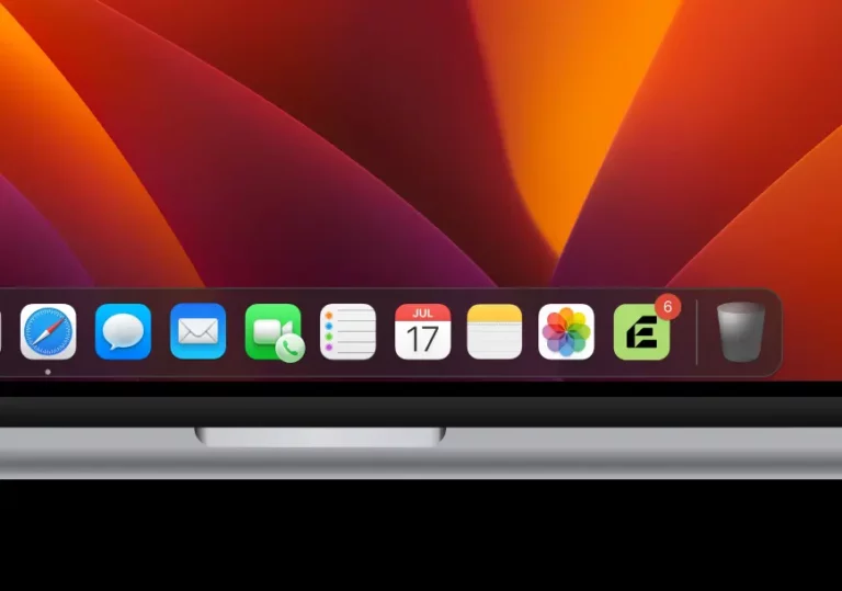 Macbook Pro Dock Mockup Figma