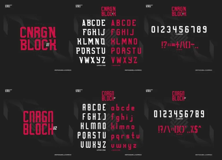 CNRGN Font