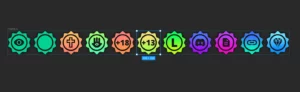 10+ Gradient Leader Badges Figma