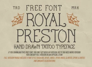Royal Preston Font