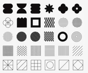 30 Figma Geometric Shapes