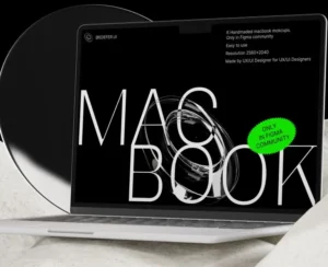 6 Customizable Macbook Mockups Figma