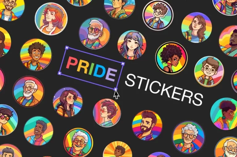 LGBT Pride Stickers Pack Figma