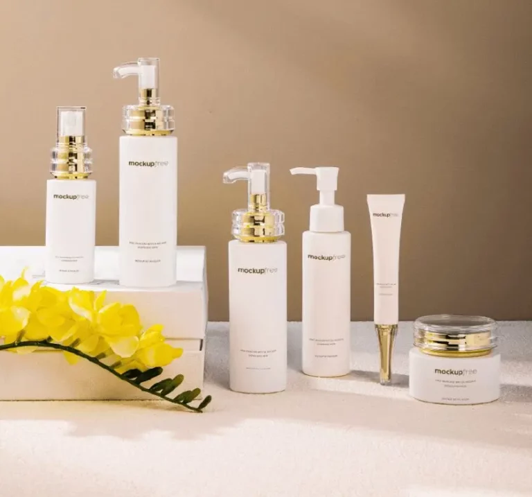 Multi-Scene Skincare Product Mockups Pack PSD