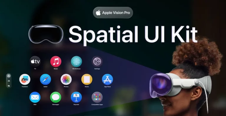 Apple Vision Pro Spatial UI Kit Figma
