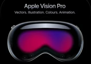 Customizable Apple Vision Pro Animated Illustration