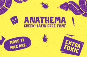 Anathema Greek Latin Font