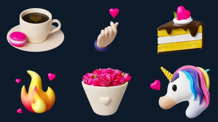6 Love Icons PNG