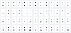 256+ Minimal UI Icons Figma
