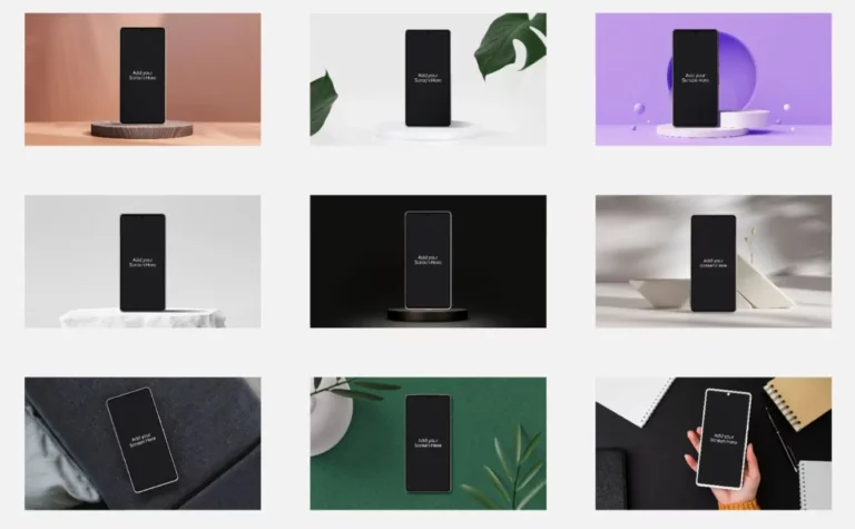 25 Google Pixel 7 Pro Figma Mockups