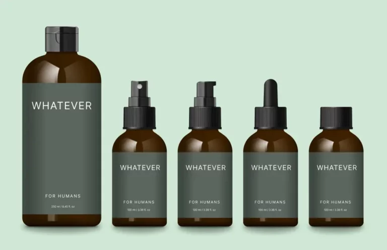 Dark & Light Realistic Bottle Mockups Figma