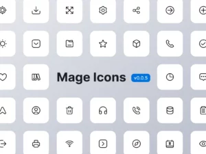 Mage UI UX Icons Pack