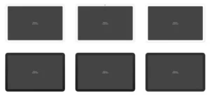 6 Google Pixel Tablet Mockups Figma