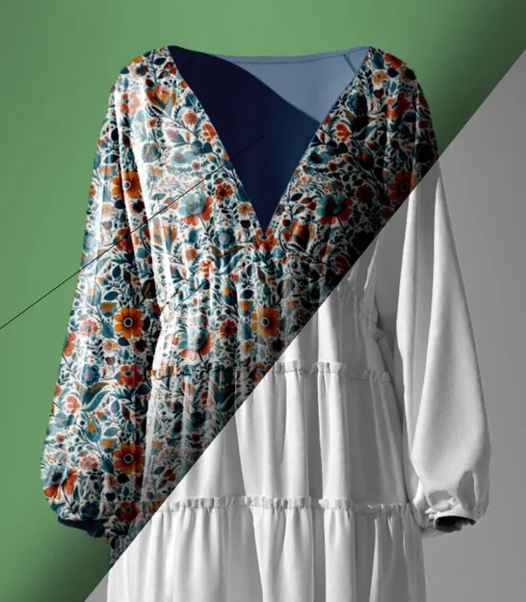 HD Editable Dress Mockup PSD