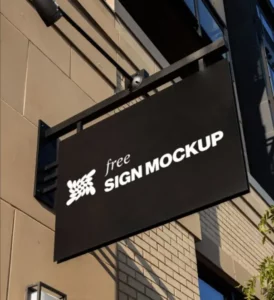 7 Outdoor Sign PSD Mockups