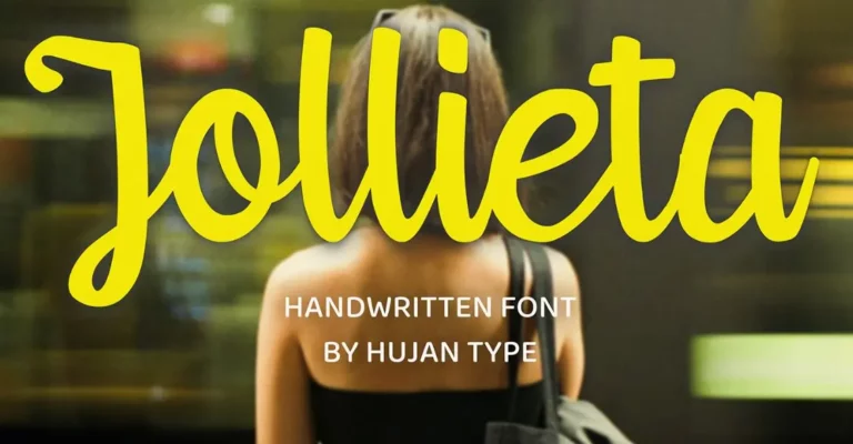 Jollieta Handwritten Font