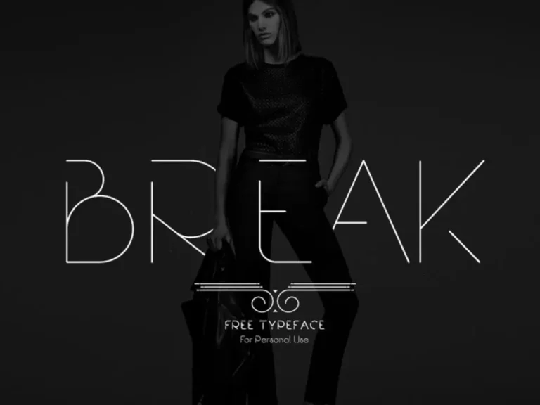 Break Stylish Font