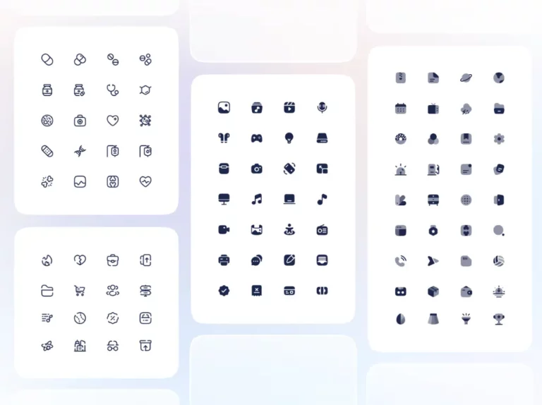 7000+ Modern Icons Pack