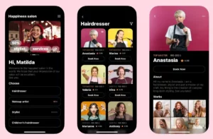Beauty Salon Mobile App UI Kit