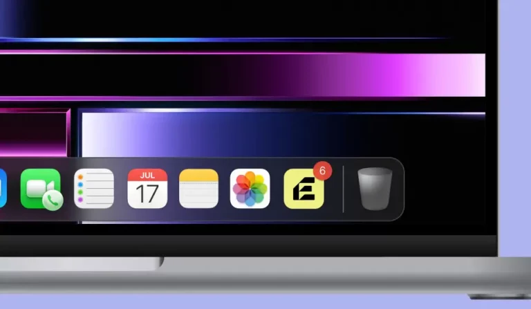 Macbook Pro Dock Mockup Figma