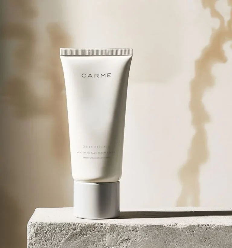 Cream Cosmetic Tube Packaging PSD Mockup