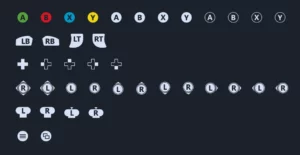 Xbox Controller Icons Pack Figma