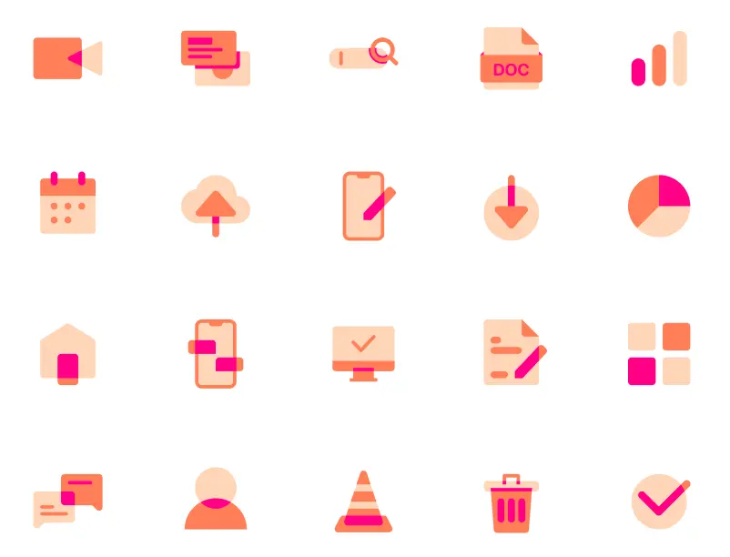 Download Free 20 Overlapping Icons Figma - Free Figma, Web Icons