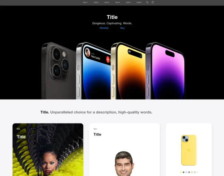 A Mini Web UI Kit Inspired By Apple