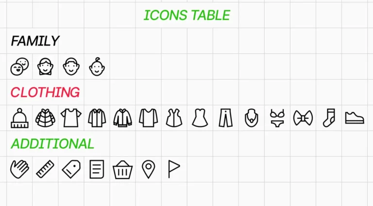 25 Clothing Shop Icons (SVG & EPS)