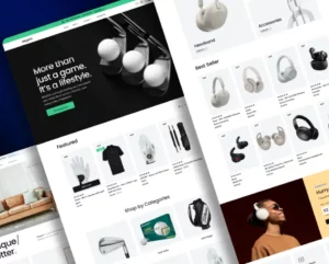 E-commerce Website UI Template Figma